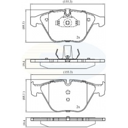 COMLINE                                                CBP02377, COMLINE, CBP02377, auto detalė