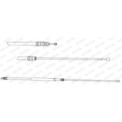 trosas, stovėjimo stabdys
                                FERODO                                                FHB434548, F