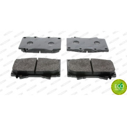 stabdžių trinkelių rinkinys, diskinis stabdys PREMIER ECO FRICTION
                                FERODO                 