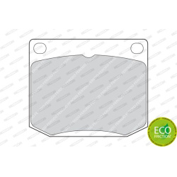 stabdžių trinkelių rinkinys, diskinis stabdys PREMIER ECO FRICTION
                                FERODO                 