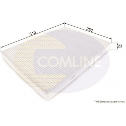 filtras, salono oras
                                COMLINE                                                EKF291, COMLINE, 