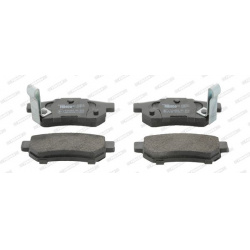 stabdžių trinkelių rinkinys, diskinis stabdys PREMIER ECO FRICTION
                                FERODO                 
