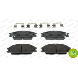 stabdžių trinkelių rinkinys, diskinis stabdys PREMIER ECO FRICTION
                                FERODO                 