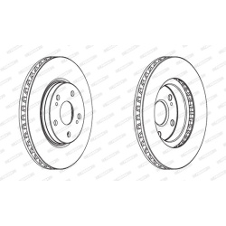 stabdžių diskas (1vnt) PREMIER
                                FERODO                                                DDF181