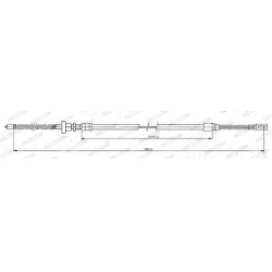 trosas, stovėjimo stabdys
                                FERODO                                                FHB431210, F
