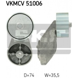 kreipiantysis skriemulys, V formos rumbuotas diržas
                                SKF                                     