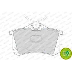 stabdžių trinkelių rinkinys, diskinis stabdys PREMIER ECO FRICTION
                                FERODO                 