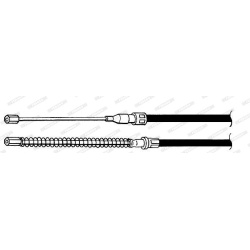 trosas, stovėjimo stabdys
                                FERODO                                                FHB431180, F
