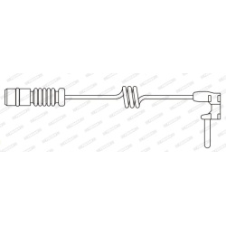 įspėjimo kontaktas, stabdžių trinkelių susidėvėjimas PREMIER
FERODO