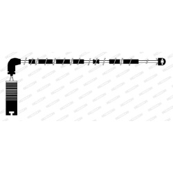 įspėjimo kontaktas, stabdžių trinkelių susidėvėjimas PREMIER
                                FERODO                   