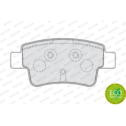 Stabdžių trinkelių rinkinys, diskinis stabdys PREMIER ECO FRICTION
FERODO
