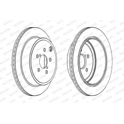 stabdžių diskas (1vnt) PREMIER
FERODO DDF214