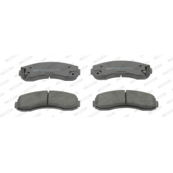 stabdžių trinkelių rinkinys, diskinis stabdys PREMIER ECO FRICTION
FERODO