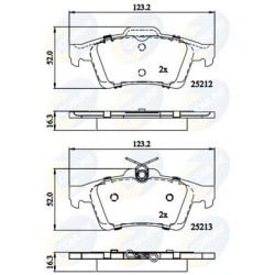 COMLINE                                                CBP01629, COMLINE, CBP01629, auto detalė