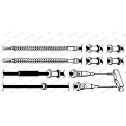 trosas, stovėjimo stabdys
                                FERODO                                FHB432982, FERODO, FHB432982