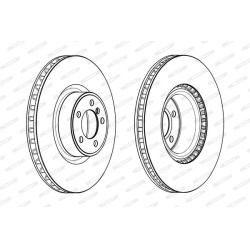 stabdžių diskas (1vnt) PREMIER
FERODO DDF208
