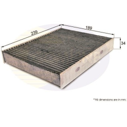 filtras, salono oras
                                COMLINE                                                EKF121A, COMLINE,