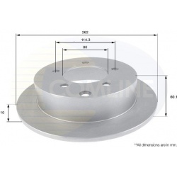 stabdžių diskas (1vnt)
                                COMLINE                                                ADC0382, COML