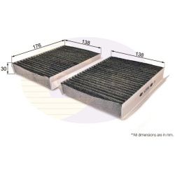 filtras, salono oras
                                COMLINE                                                EKF177A, COMLINE,