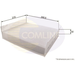 filtras, salono oras
                                COMLINE                                                EKF104, COMLINE, 