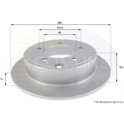 stabdžių diskas (1vnt) Comline
                                ADC2320, COMLINE, ADC2320, auto detalė
