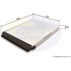 filtras, salono oras
                                COMLINE                                                EKF233, COMLINE, 