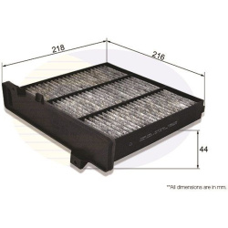 filtras, salono oras
                                COMLINE                                                EKF395A, COMLINE,