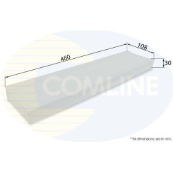 filtras, salono oras
                                COMLINE                                                EKF252, COMLINE, 