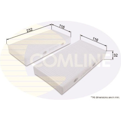 filtras, salono oras
                                COMLINE                                                EKF3792, COMLINE,