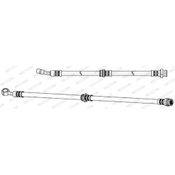 stabdžių žarnelė
                                FERODO                                                FHY3142, FERODO, F