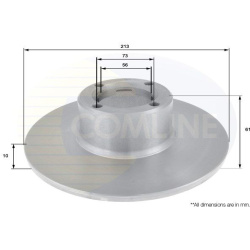 stabdžių diskas (1vnt)
                                COMLINE                                                ADC1304, COML