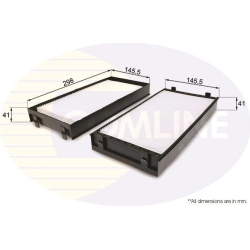 filtras, salono oras
                                COMLINE                                                EKF171, COMLINE, 