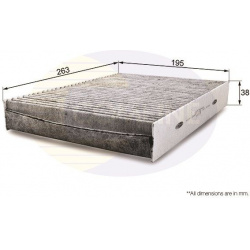 filtras, salono oras
                                COMLINE                                                EKF304A, COMLINE,