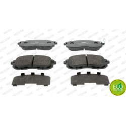 stabdžių trinkelių rinkinys, diskinis stabdys PREMIER ECO FRICTION
                                FERODO                 
