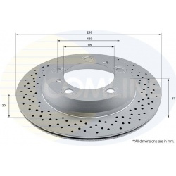 stabdžių diskas (1vnt)
COMLINE ADC2909V, COM