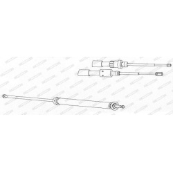 trosas, stovėjimo stabdys
                                FERODO                                FHB433030, FERODO, FHB433030