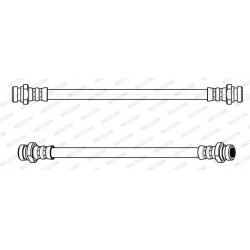 stabdžių žarnelė
                                FERODO                                                FHY3138, FERODO, F