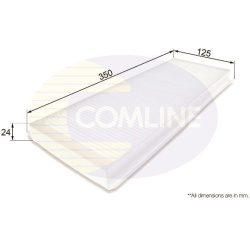 filtras, salono oras
                                COMLINE                                                EKF141, COMLINE, 