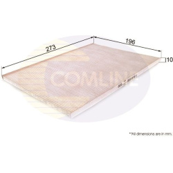 filtras, salono oras
                                COMLINE                                                EKF314, COMLINE, 