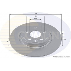 stabdžių diskas (1vnt) COATED
                                COMLINE                                                ADC293