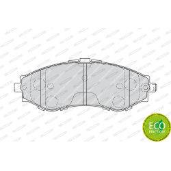 stabdžių trinkelių rinkinys, diskinis stabdys PREMIER ECO FRICTION
                                FERODO                 