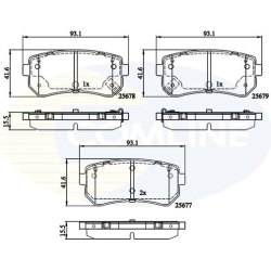 COMLINE                                                CBP32276, COMLINE, CBP32276, auto detalė