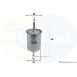 Filtras kuro benzin
                                COMLINE                                                CDW13006, COMLINE,