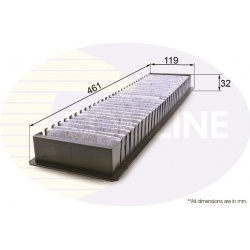 filtras, salono oras
                                COMLINE                                EKF252A, COMLINE, EKF252A, auto d