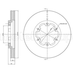 stabdžių diskas (1vnt)
METELLI 23-0349, METE