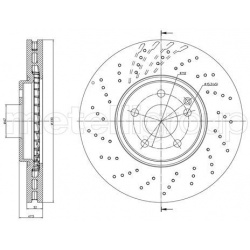 stabdžių diskas (1vnt)
                                METELLI                                                23-1103FC, ME