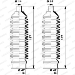vairo kolonėlės apsauga
                                MOOG                                                K150264, MOOG, 