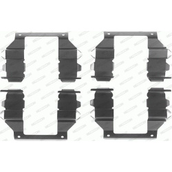 priedų komplektas, diskinių stabdžių trinkelės PREMIER
                                FERODO                           