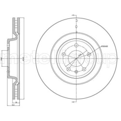 stabdžių diskas (1vnt)
                                METELLI                                23-1250C, METELLI, 23-1250C, 