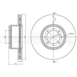 stabdžių diskas (1vnt)
                                METELLI                                                23-0994C, MET